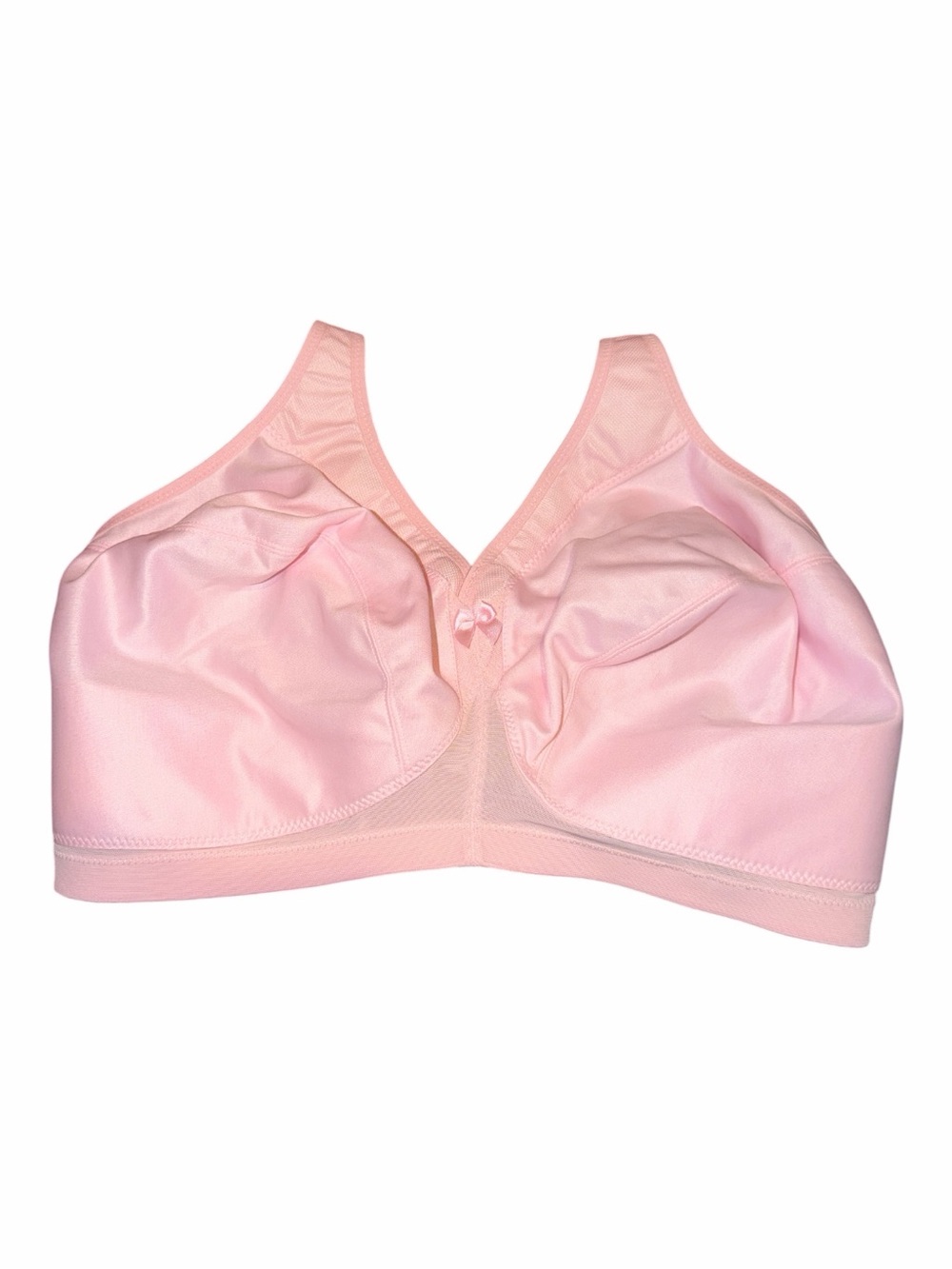 Glamorise Light Pink Wireless Full-Coverage Bra